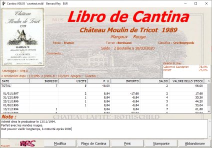 Libro de Cantina